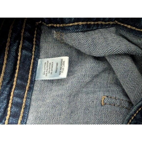 Cato Womens Plus Size 24W Denim Midi Skirt With Pockets & Button Details New - Picture 4 of 8